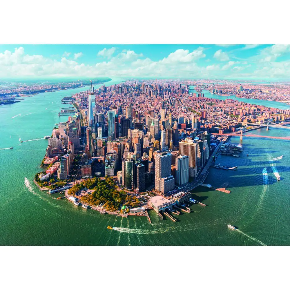 High Quality Lower Manhattan New York City puzzle 2000db-os termékfotó