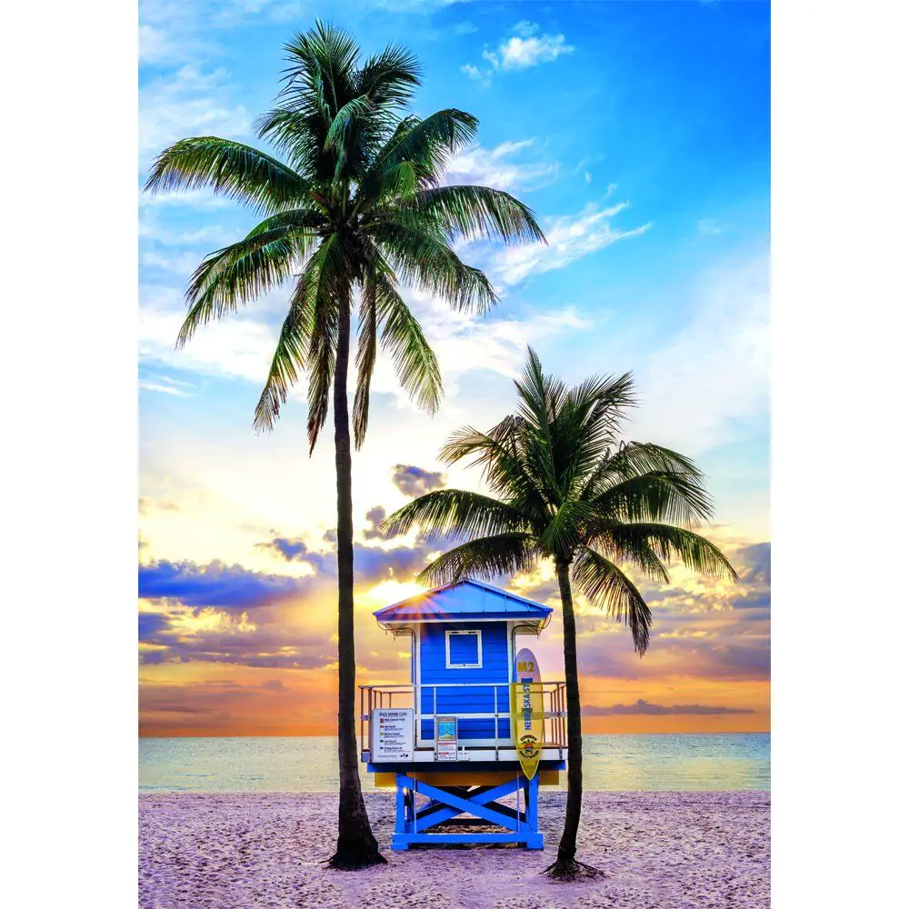 High Quality Miami Beach Florida puzzle 500db-os termékfotó