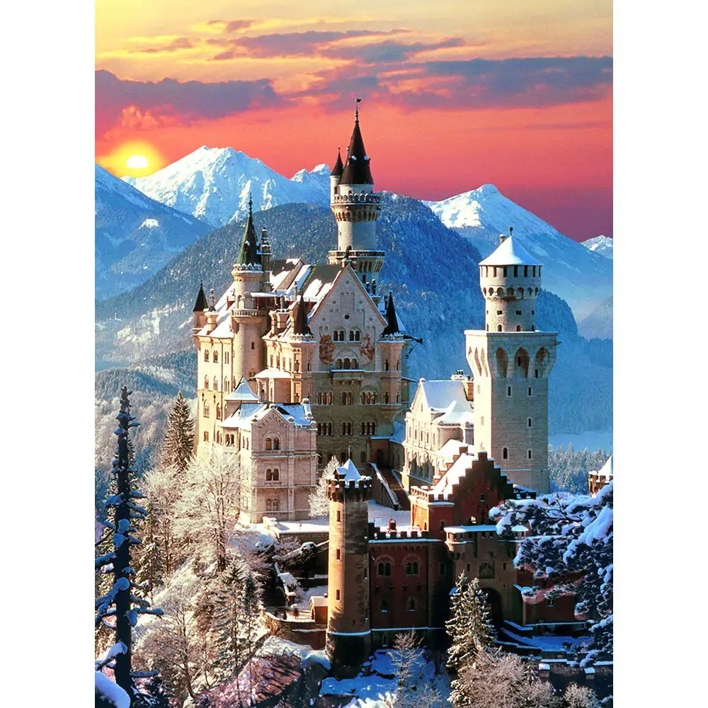 High Quality Neuschwanstein puzzle 1500db-os termékfotó