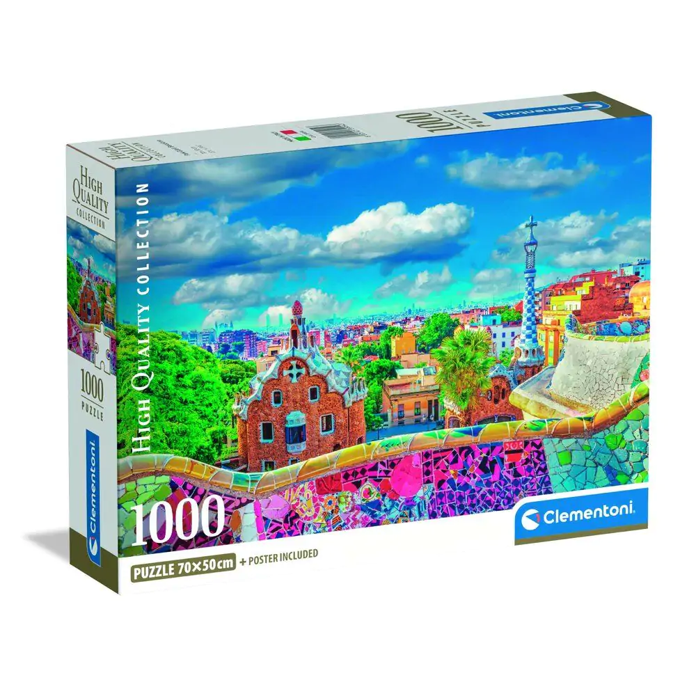 High Quality Park Guell Barcelona puzzle 1000db-os termékfotó