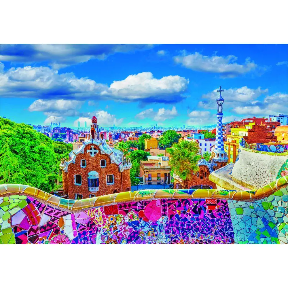 High Quality Park Guell Barcelona puzzle 1000db-os termékfotó