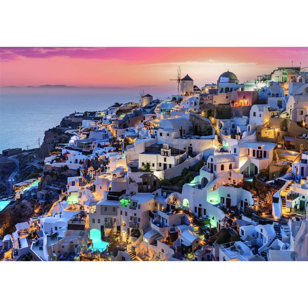 High Quality Shades of Santorini puzzle 1000db-os termékfotó