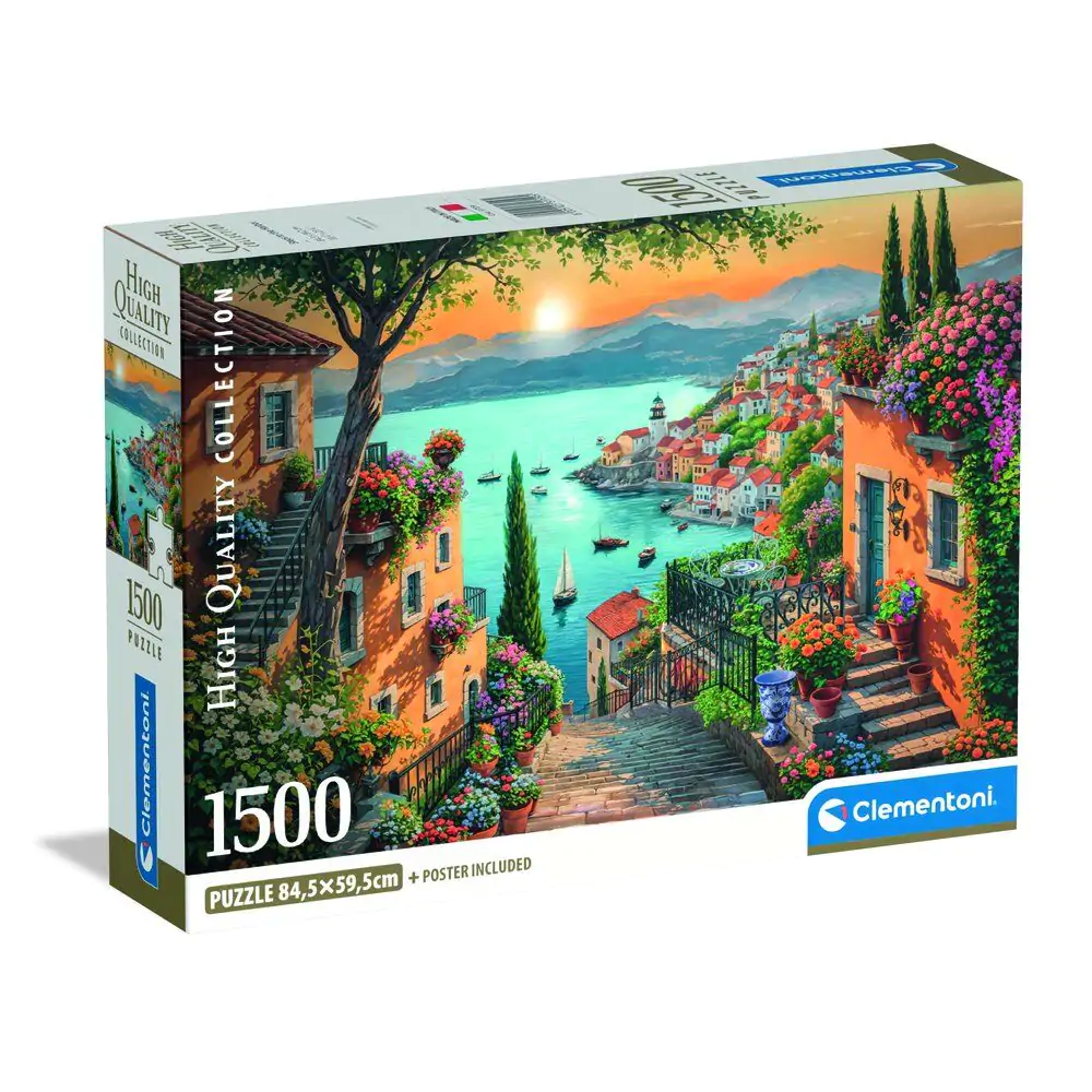 High Quality Steps to the Harbor puzzle 1500db-os termékfotó