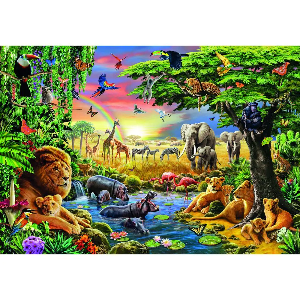 High Quality The African Gathering puzzle 2000db-os termékfotó