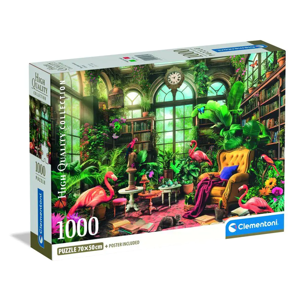 High Quality The Greenhouse Library puzzle 1000db-os termékfotó