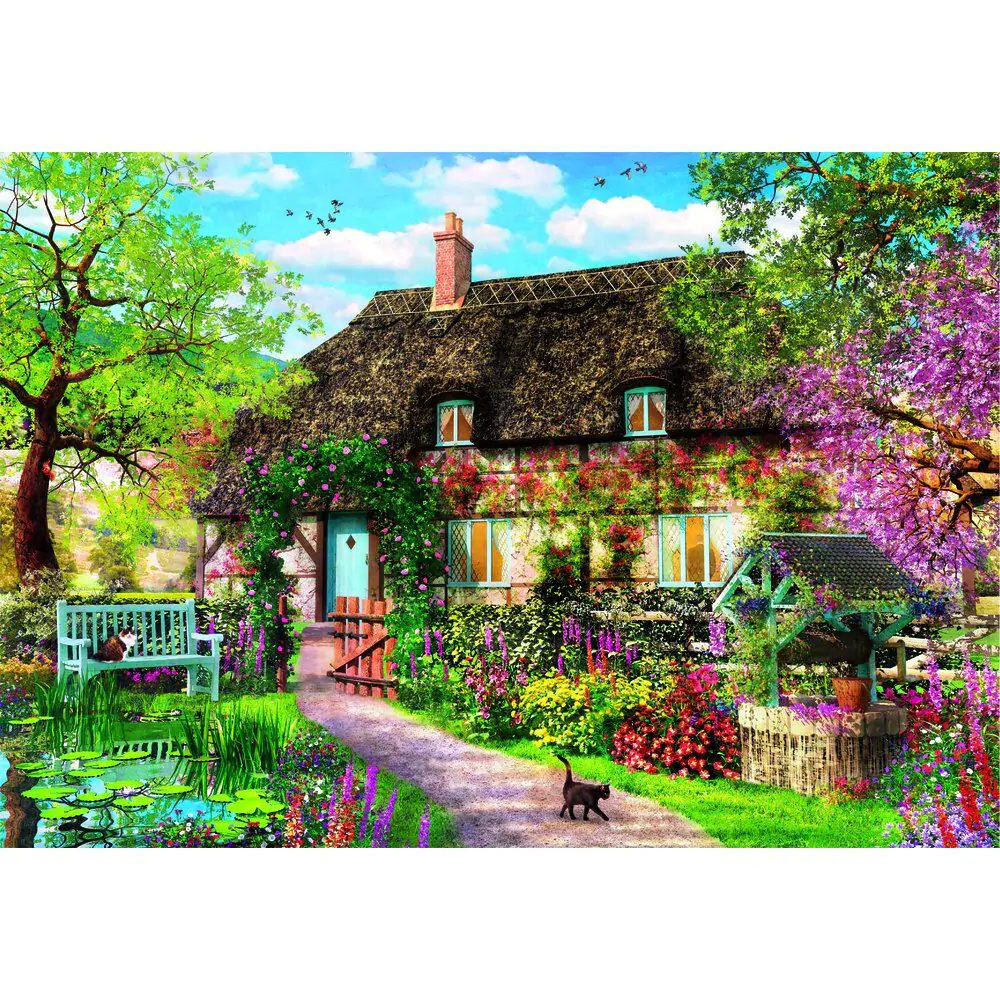 High Quality The Old Cottage puzzle 1000db-os termékfotó