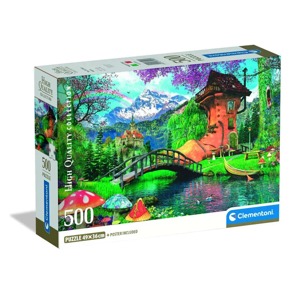 High Quality The Old Shoe House puzzle 500db-os termékfotó