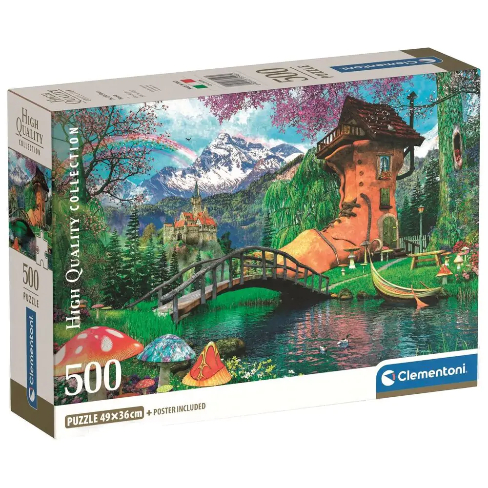 High Quality The Old Shoe House puzzle 500db-os termékfotó