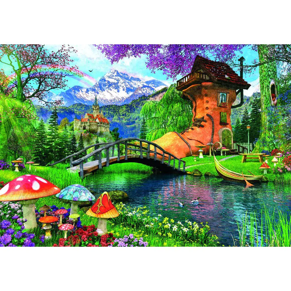 High Quality The Old Shoe House puzzle 500db-os termékfotó