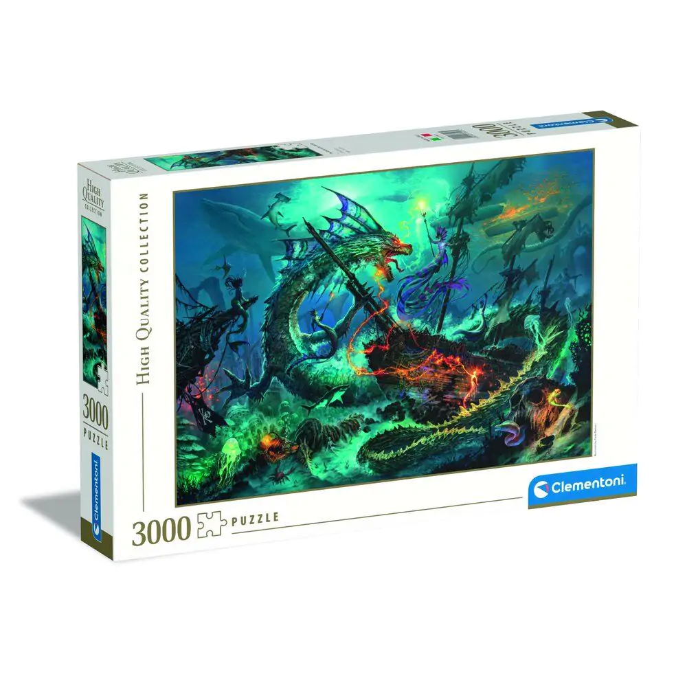 High Quality The Underwater Battle puzzle 3000db-os termékfotó