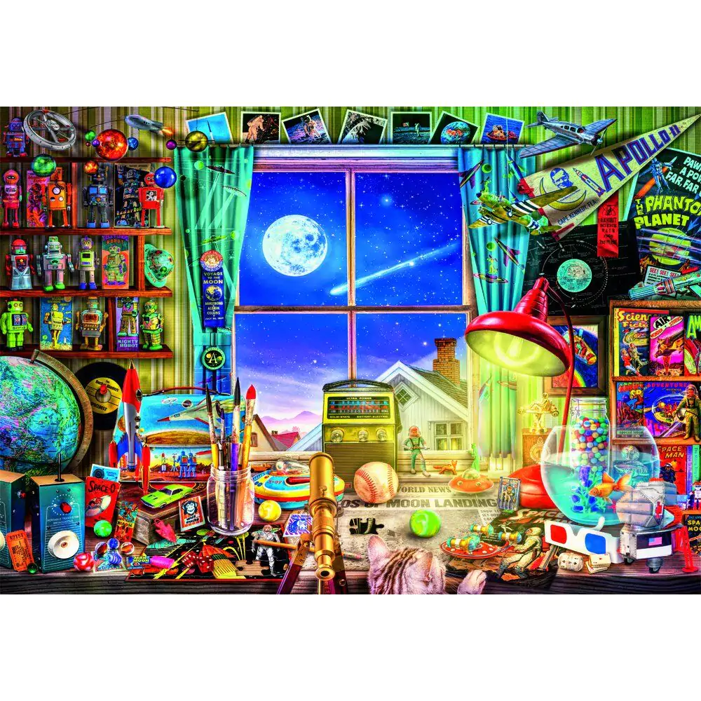 High Quality To The Moon puzzle 500db-os termékfotó