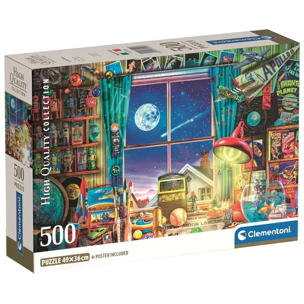 High Quality To The Moon puzzle 500db-os termékfotó