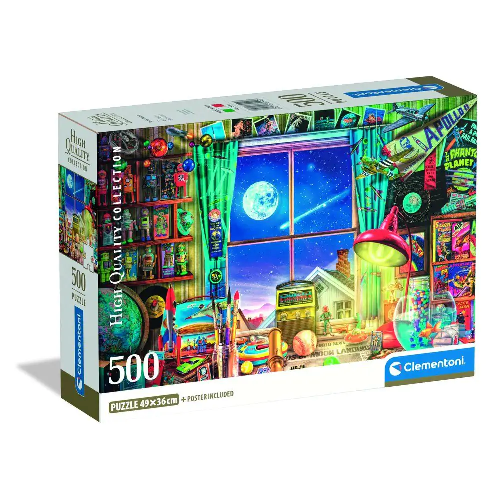 High Quality To The Moon puzzle 500db-os termékfotó