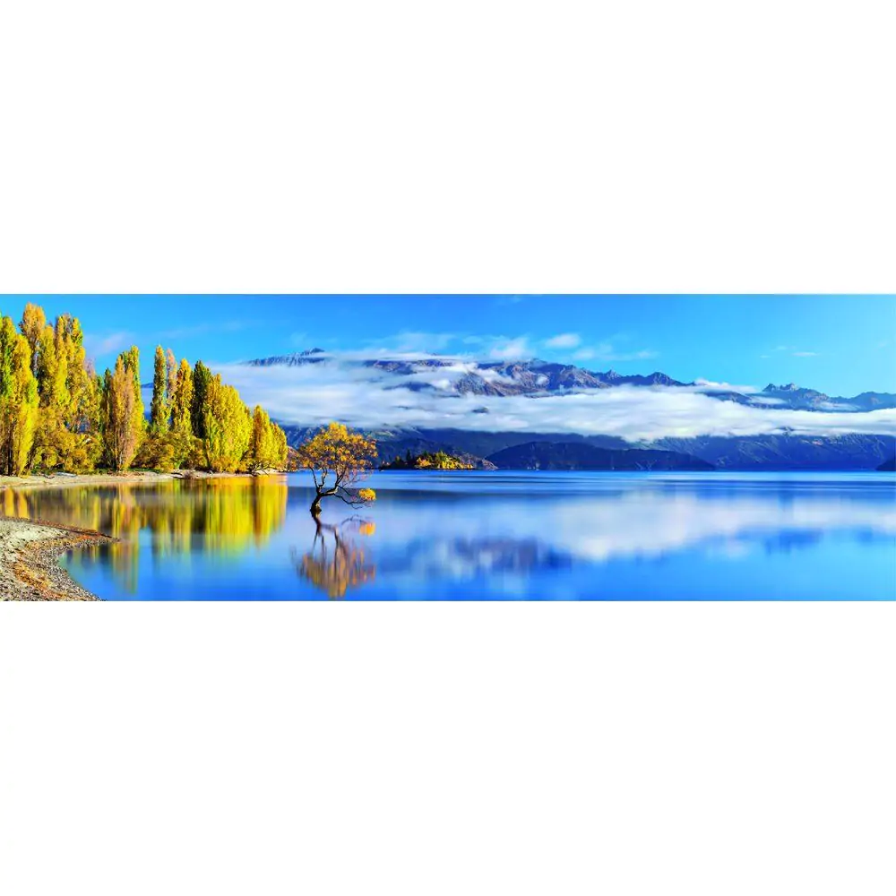 High Quality Wanaka’s golden Reflections Panorama puzzle 1000db-os termékfotó