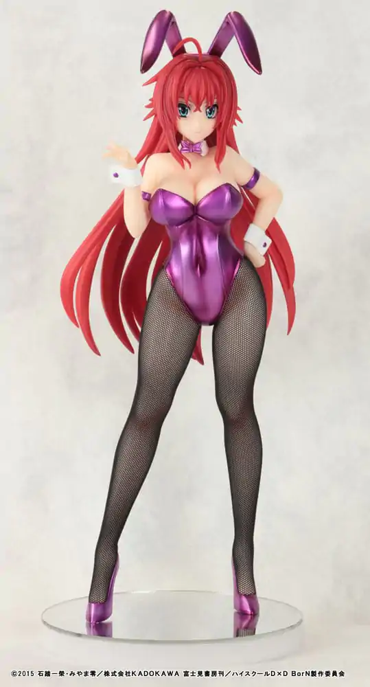 High School DxD BorN 1/6 Rias Gremory Purple Bunny Ver. szobor figura 30 cm (3rd-run) termékfotó