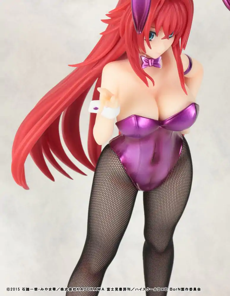 High School DxD BorN 1/6 Rias Gremory Purple Bunny Ver. szobor figura 30 cm (3rd-run) termékfotó