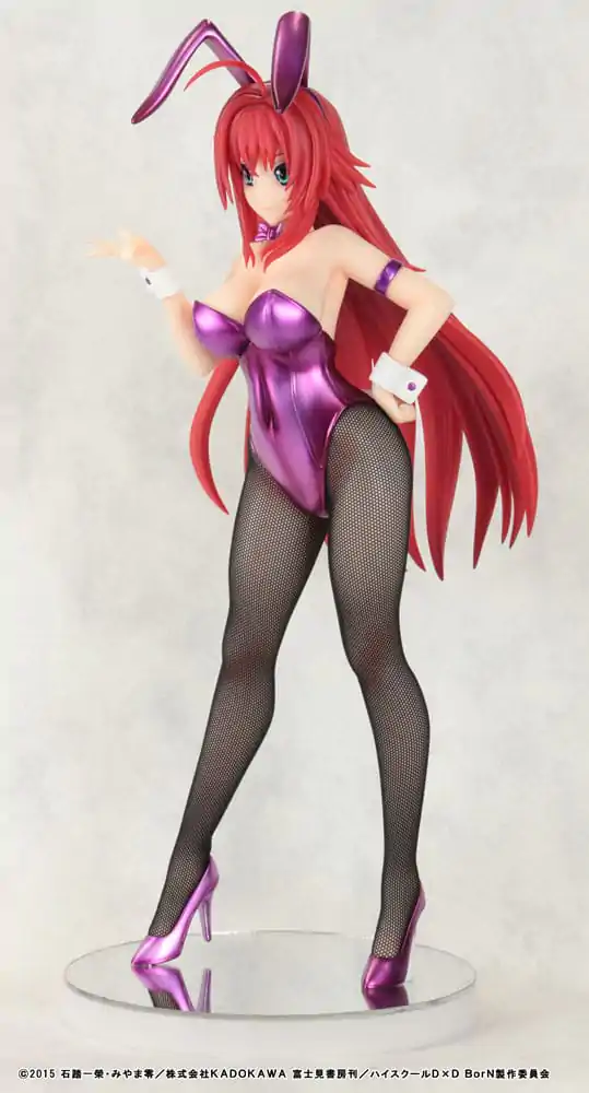 High School DxD BorN 1/6 Rias Gremory Purple Bunny Ver. szobor figura 30 cm (3rd-run) termékfotó