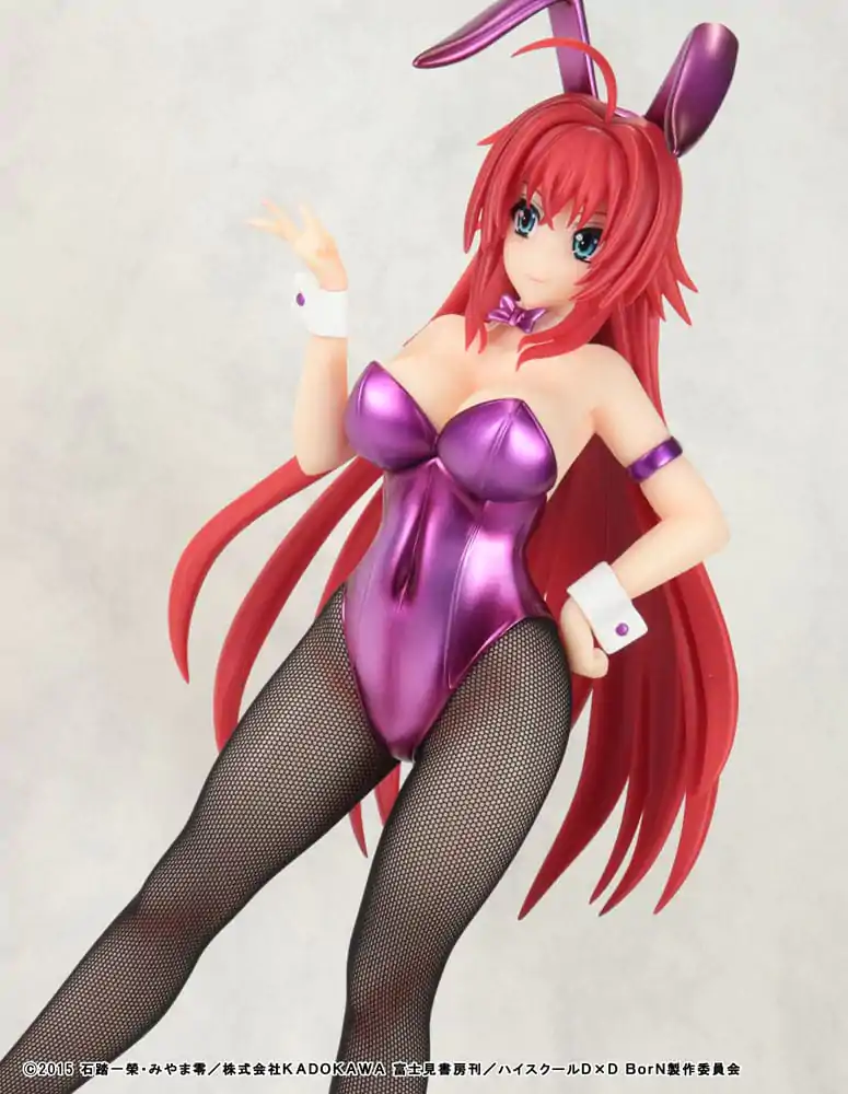 High School DxD BorN 1/6 Rias Gremory Purple Bunny Ver. szobor figura 30 cm (3rd-run) termékfotó