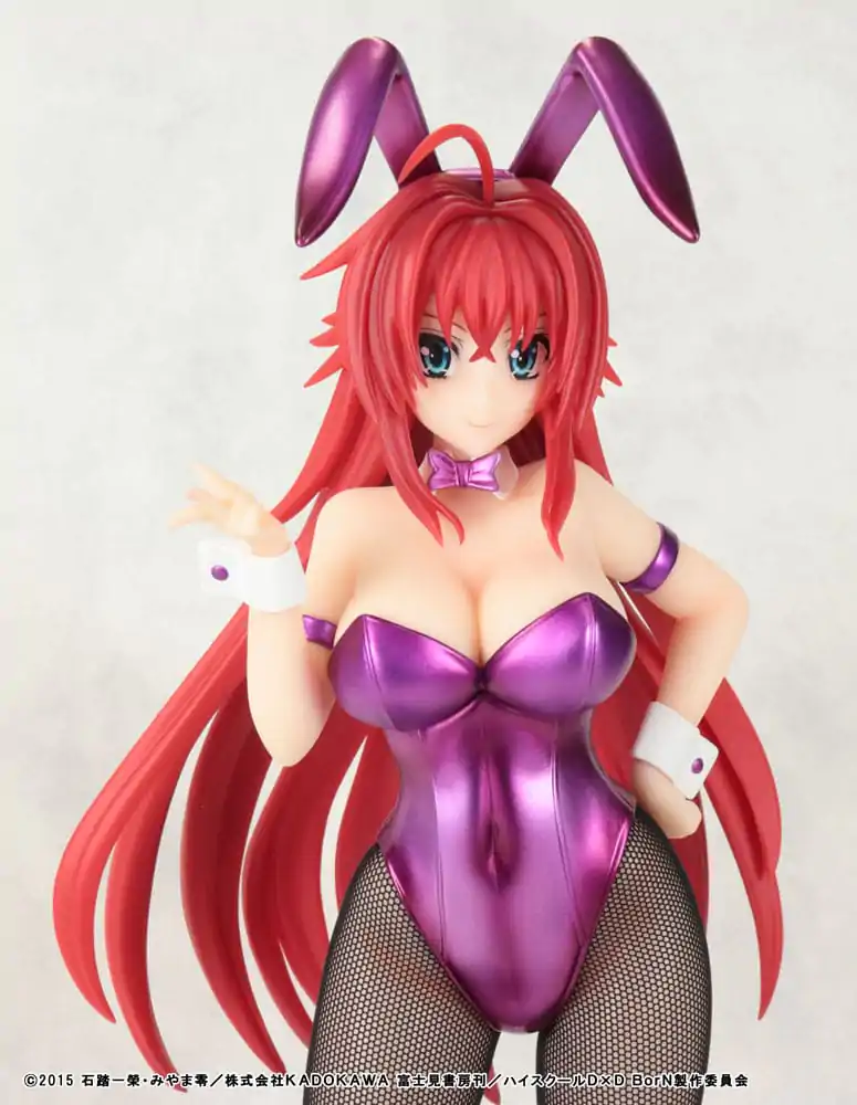 High School DxD BorN 1/6 Rias Gremory Purple Bunny Ver. szobor figura 30 cm (3rd-run) termékfotó