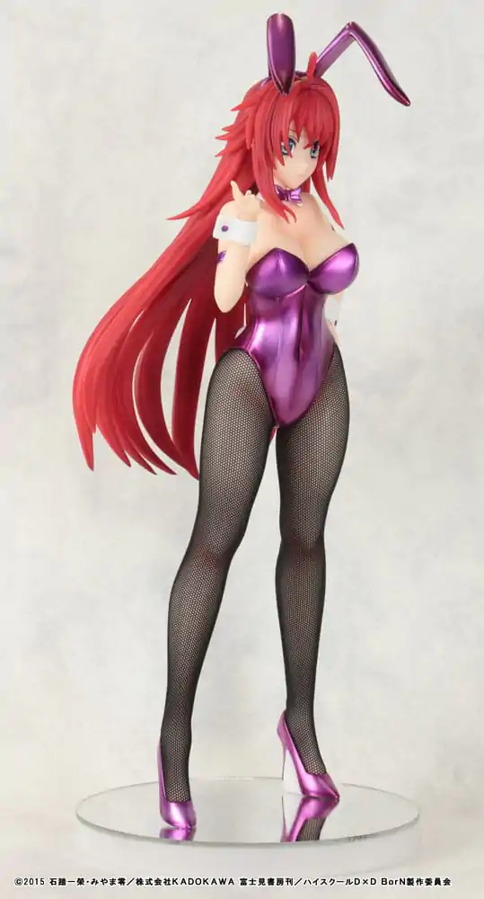 High School DxD BorN 1/6 Rias Gremory Purple Bunny Ver. szobor figura 30 cm (3rd-run) termékfotó
