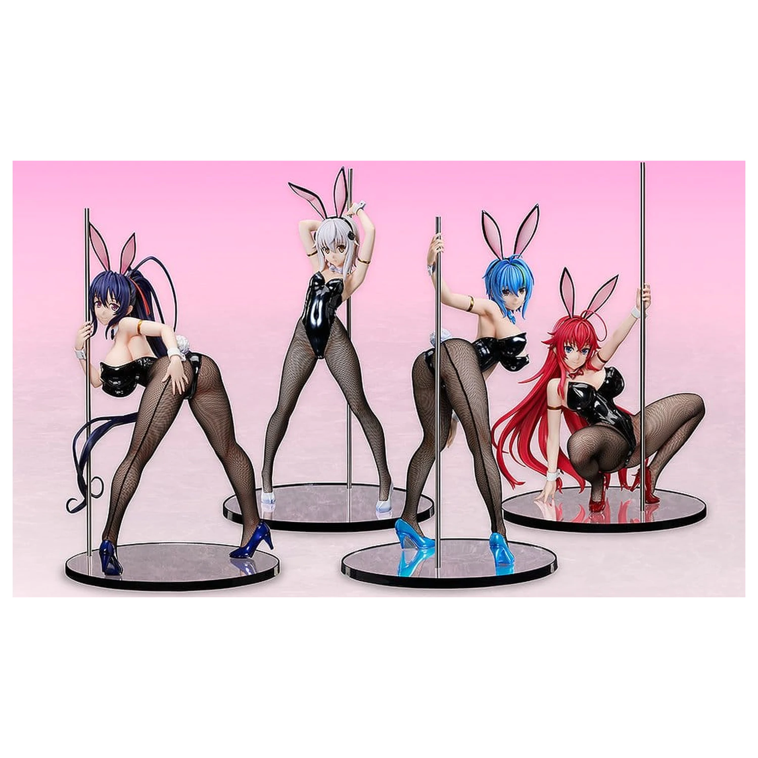 High School DxD Hero 1/4 Xenovia: Bunny Ver. PVC szobor figura 41 cm  termékfotó