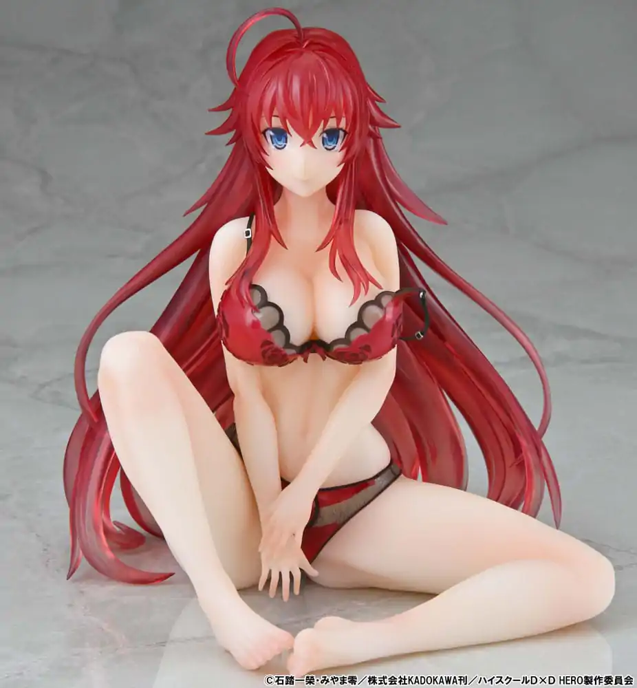 High School DxD HERO Statue 1/6 Rias Gremory Lingerie Ver. 15 cm termékfotó