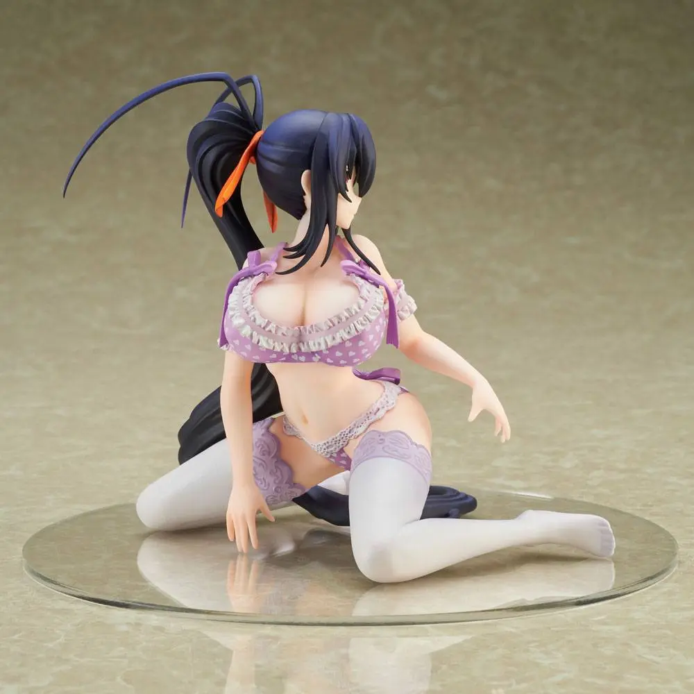 High School DxD HERO1/7 Himejima Akeno Lingerie Ver.  PVC szobor figura (re-run) 14 cm termékfotó