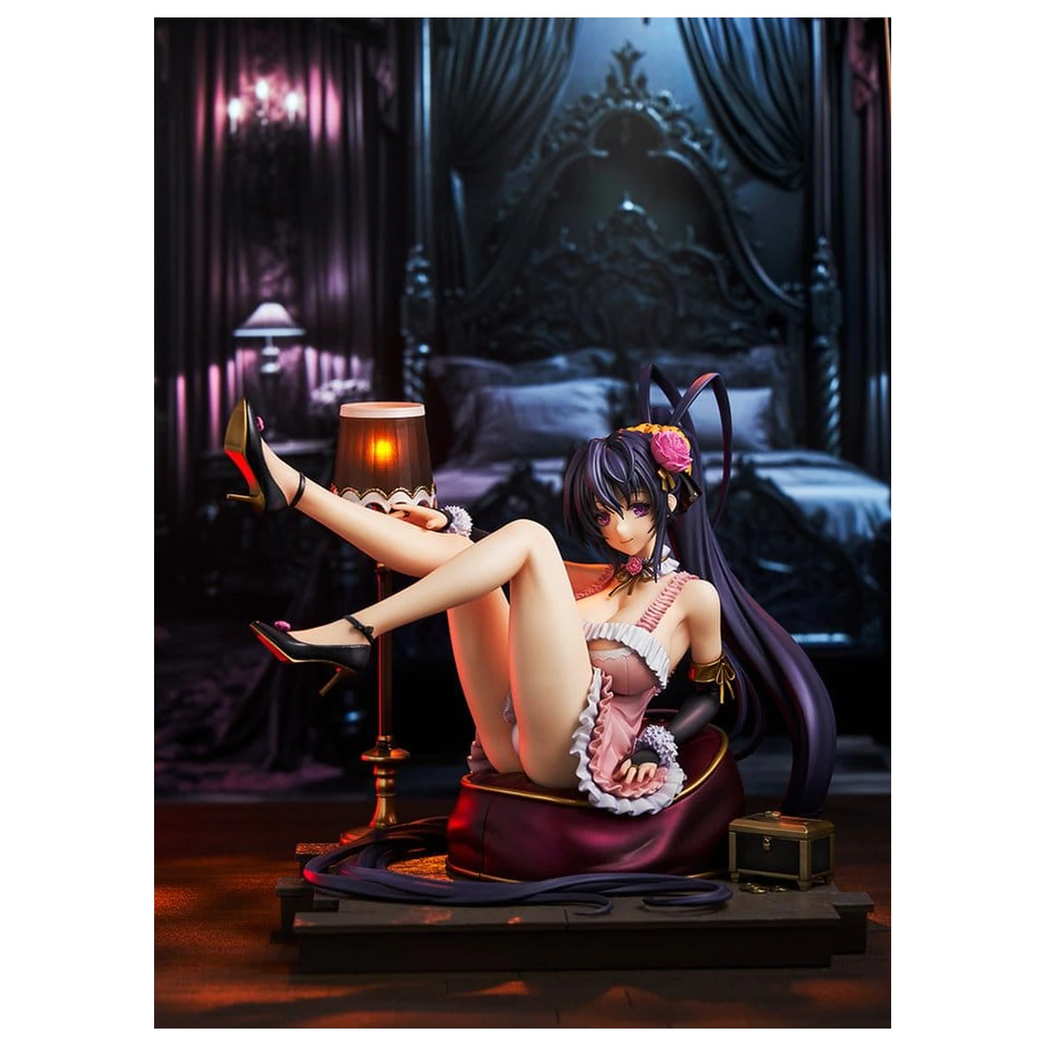 High School DxD PVC figura 1/6.5 Akeno Himejima Light Novel 15th Anniversary ver. (Renewal Package Edition) 17 cm termékfotó