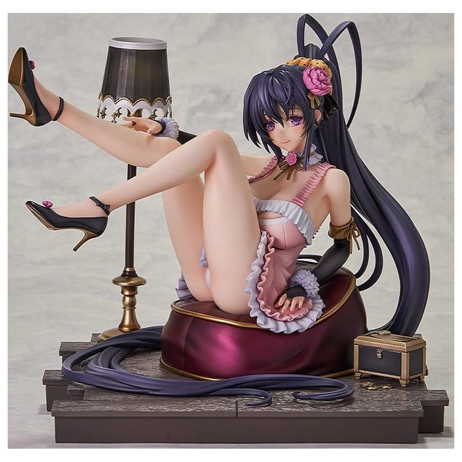 High School DxD PVC figura 1/6.5 Akeno Himejima Light Novel 15th Anniversary ver. (Renewal Package Edition) 17 cm termékfotó