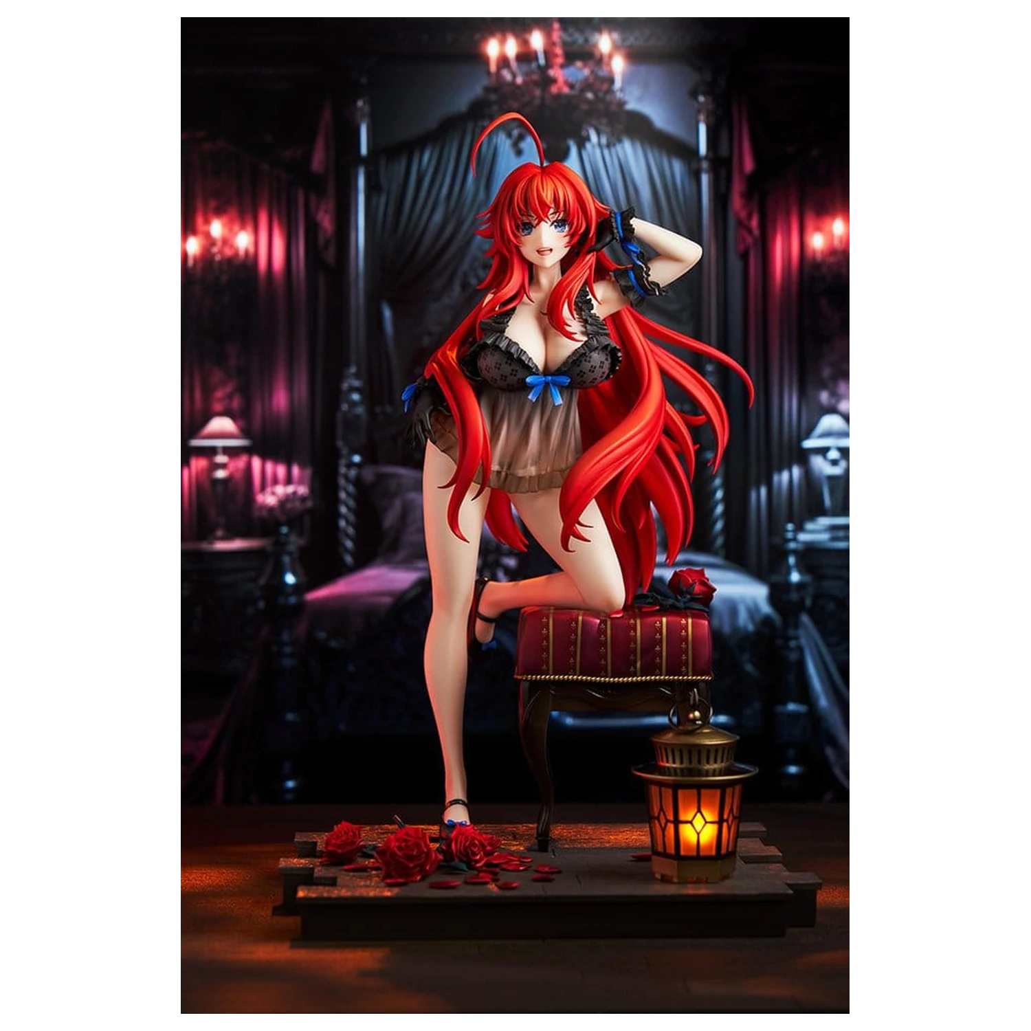 High School DxD PVC figura 1/6.5 Rias Gremory: Light Novel 15th Anniversary ver. (Renewal Package Edition) 29 cm termékfotó