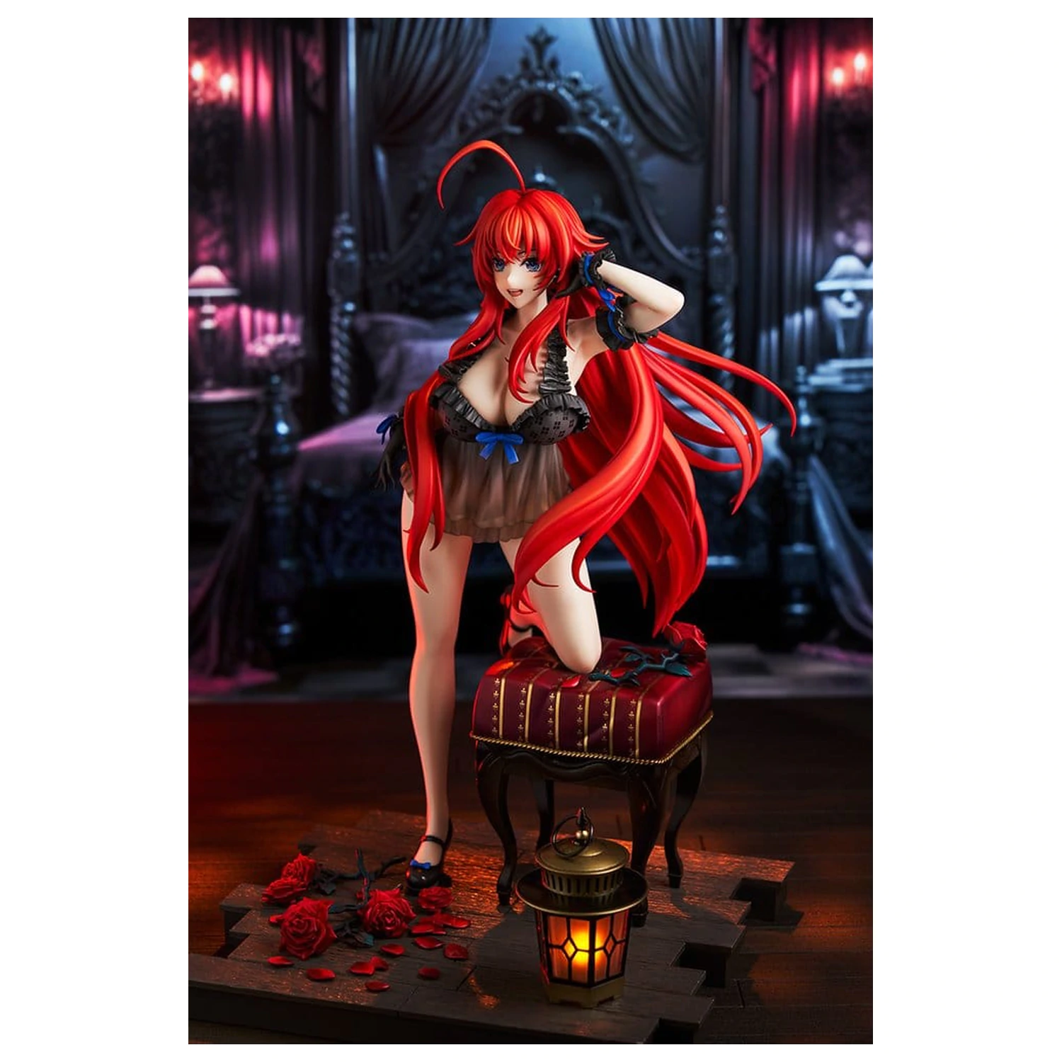 High School DxD PVC figura 1/6.5 Rias Gremory: Light Novel 15th Anniversary ver. (Renewal Package Edition) 29 cm termékfotó