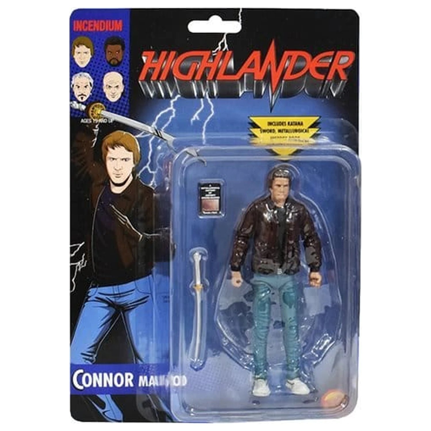 Highlander FigBiz Connor MacLeod akciófigura 13 cm termékfotó