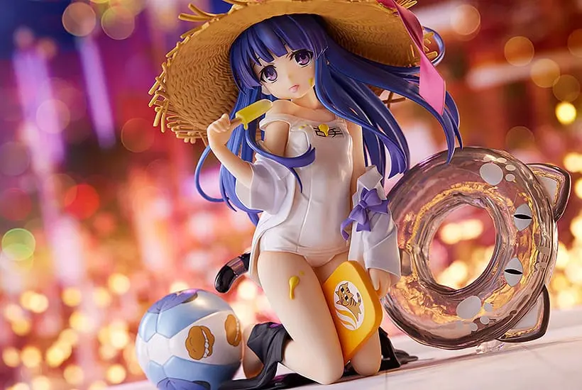 Higurashi: When They Cry - Sotsu 1/7 Rika Furude: Night Pool Ver. PVC szobor figura 14 cm termékfotó