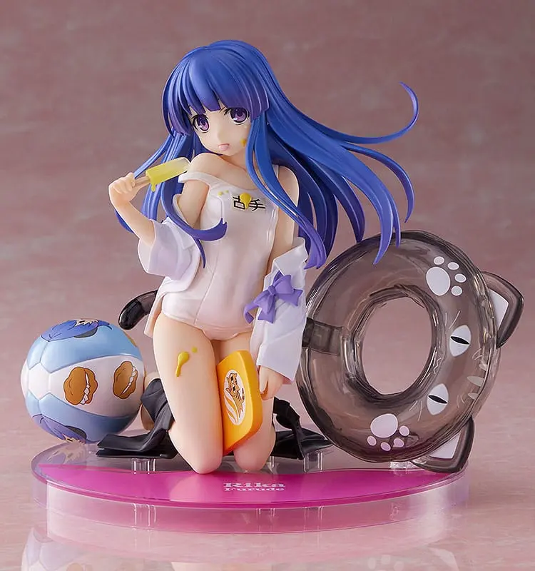 Higurashi: When They Cry - Sotsu 1/7 Rika Furude: Night Pool Ver. PVC szobor figura 14 cm termékfotó