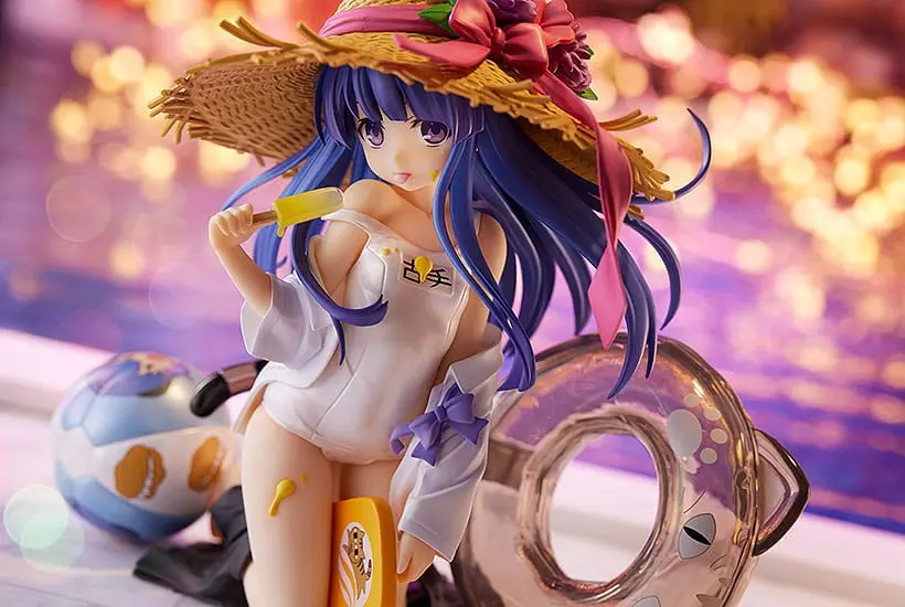 Higurashi: When They Cry - Sotsu 1/7 Rika Furude: Night Pool Ver. PVC szobor figura 14 cm termékfotó