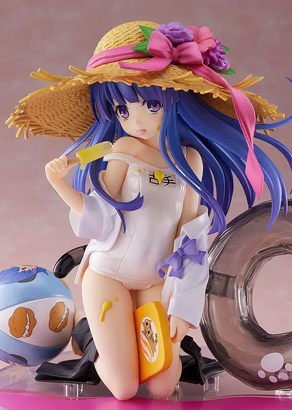 Higurashi: When They Cry - Sotsu 1/7 Rika Furude: Night Pool Ver. PVC szobor figura 14 cm termékfotó