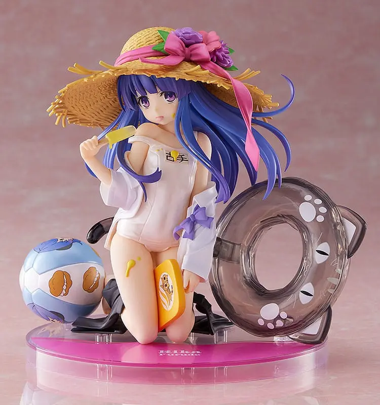 Higurashi: When They Cry - Sotsu 1/7 Rika Furude: Night Pool Ver. PVC szobor figura 14 cm termékfotó
