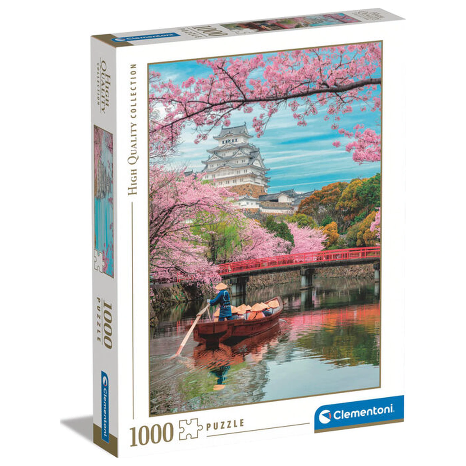Himeji Castle in Spring puzzle 1000db-os termékfotó