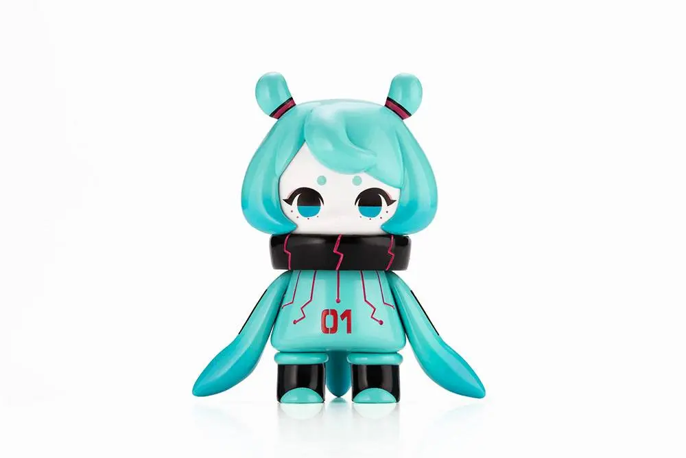 Hinomoto Heavy Industries Action Figure Ocean Exploration Robot Denshitako No. 3 Hatsune Miku Color Ver. 9 cm termékfotó