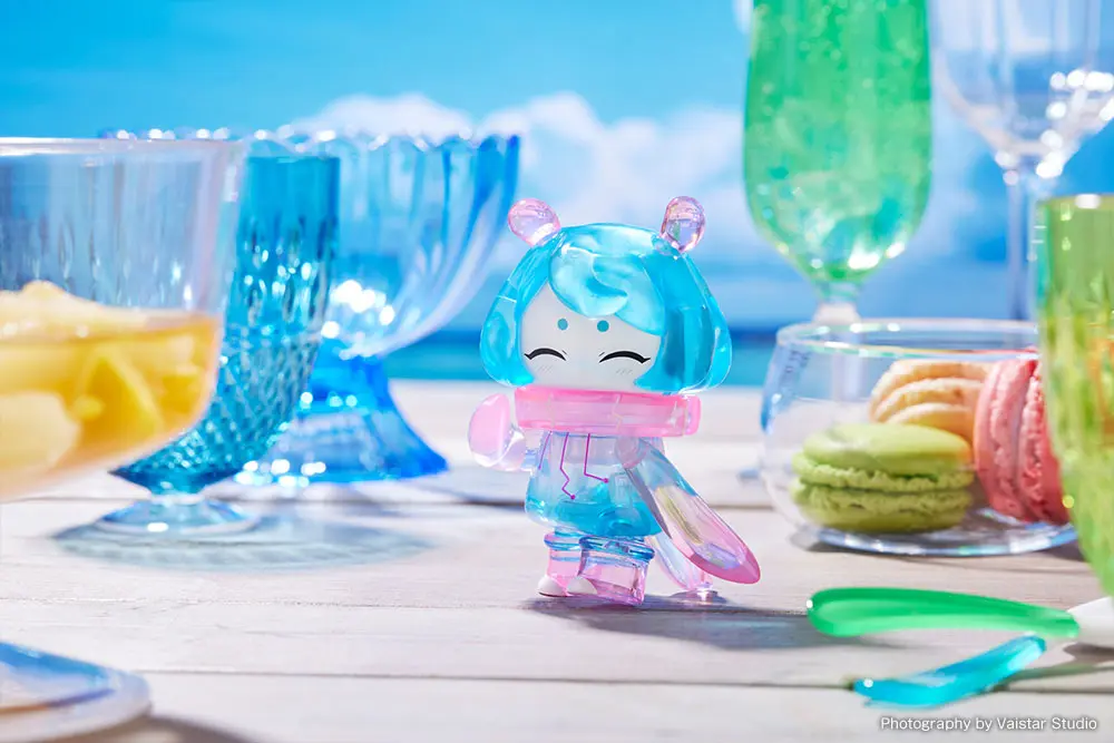 Hinomoto Heavy Industries Ocean Exploration Robot Denshitako No. 3 Marine Camouflage Color Ver. akciófigura 9 cm termékfotó