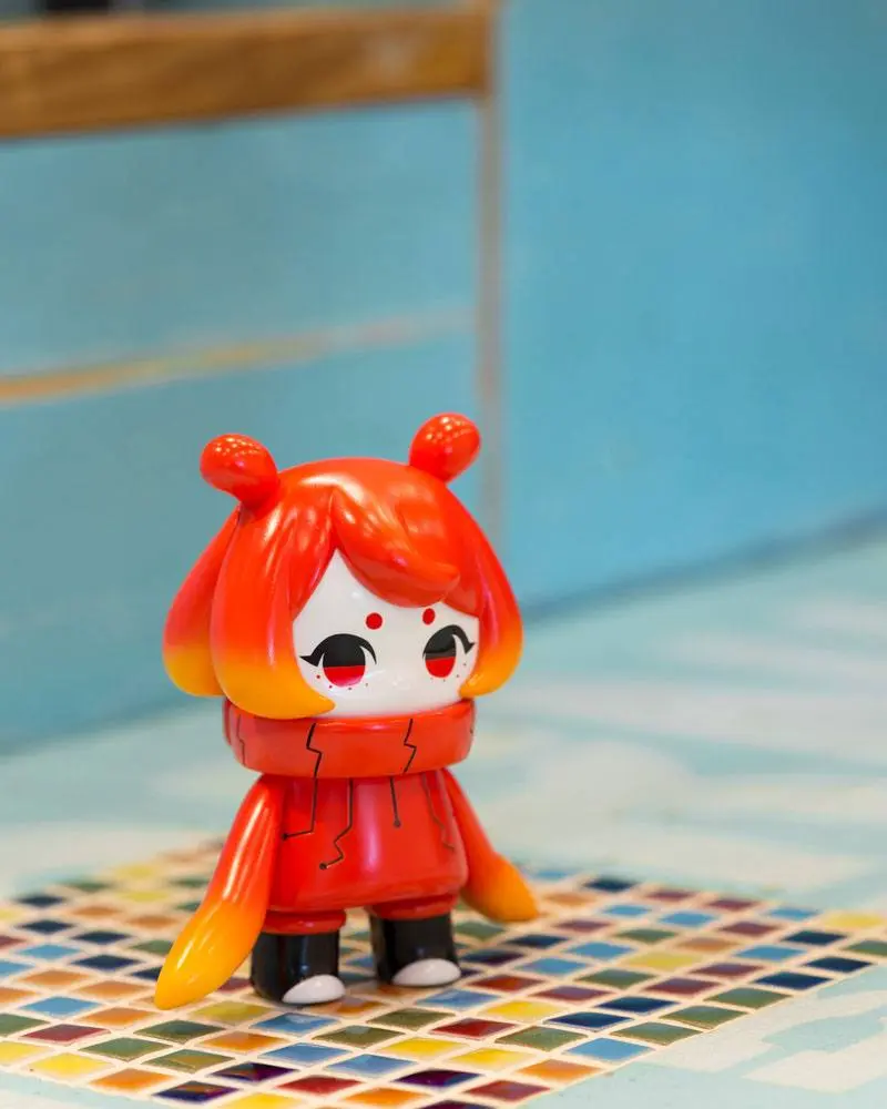 Hinomoto Heavy Industries Ocean Exploration Robot Denshitako No. 3 Normal Color akciófigura 9 cm termékfotó