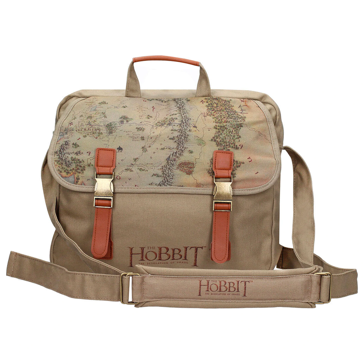 Hobbit Map fabric válltáska termékfotó