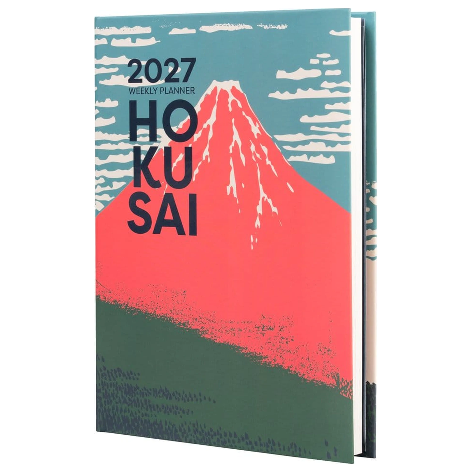 Hokusai 2026/27 A5 Angol nyelvű határidőnapló  termékfotó