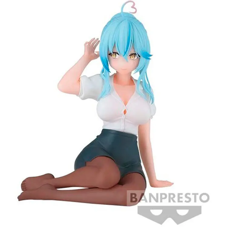 Hololive IF Relax Time Yukihana Lamy Office Style ver. figura 14cm termékfotó