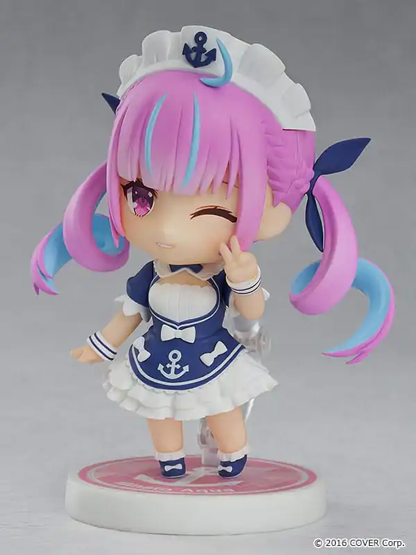 Hololive Nendoroid akciófigura Minato Aqua 11 cm termékfotó