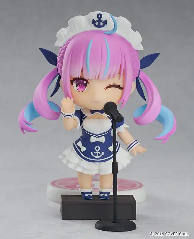 Hololive Nendoroid akciófigura Minato Aqua 11 cm termékfotó