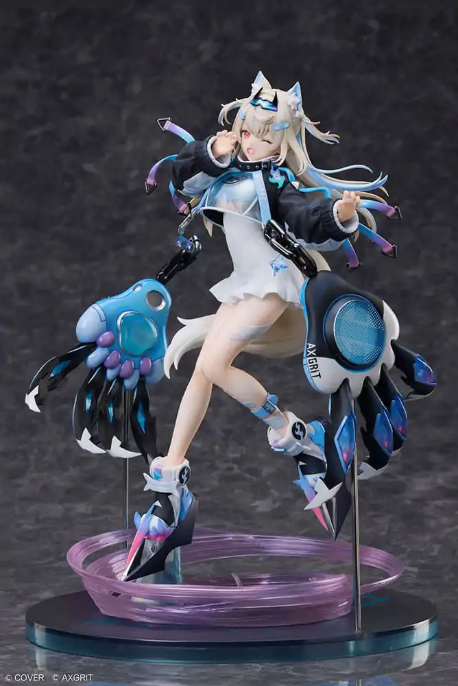 Hololive Production 1/7 Advent Fuwawa Abyssgard AXGRIT Ver. Deluxe Edition PVC szobor figura 27 cm termékfotó
