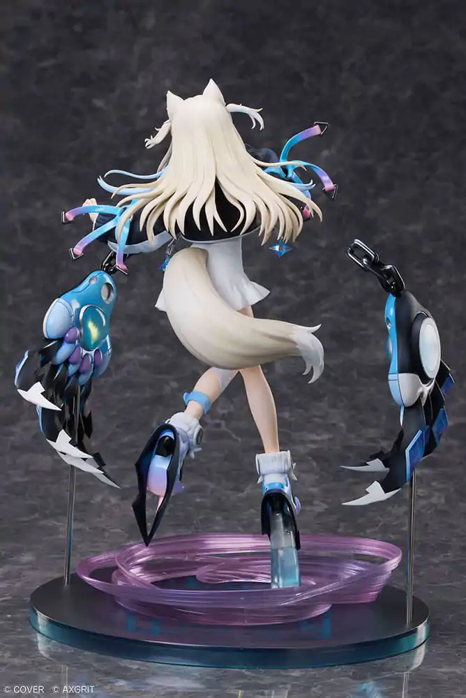 Hololive Production 1/7 Advent Fuwawa Abyssgard AXGRIT Ver. Deluxe Edition PVC szobor figura 27 cm termékfotó