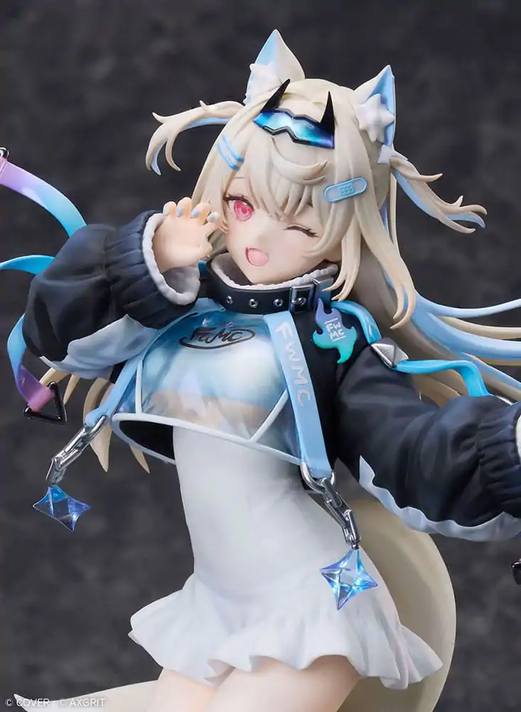 Hololive Production 1/7 Advent Fuwawa Abyssgard AXGRIT Ver. Deluxe Edition PVC szobor figura 27 cm termékfotó