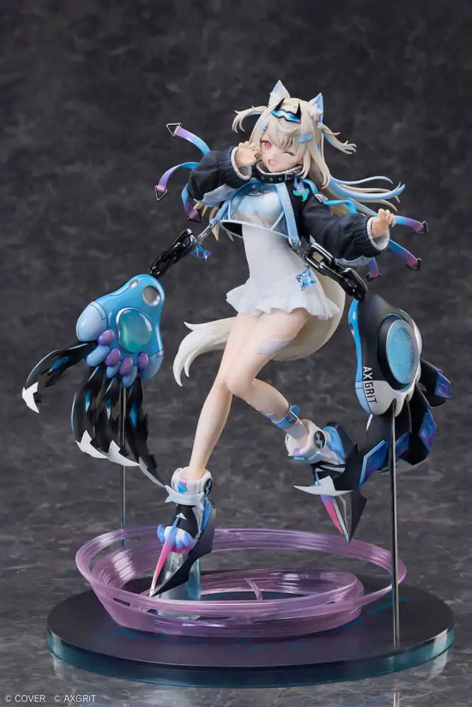 Hololive Production 1/7 Advent Fuwawa Abyssgard AXGRIT Ver. Deluxe Edition PVC szobor figura 27 cm termékfotó